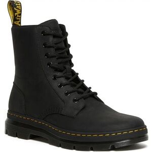 NWT - Dr. Martens Combs Leather Boots - Black - Women’s Size 8